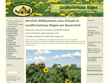Tablet Screenshot of landferienhaus-ruegen.de